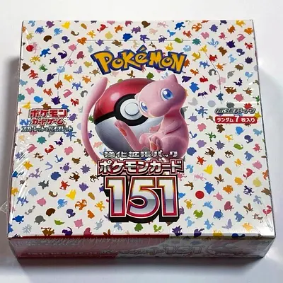 Pokemon Card 151 Booster Box sv2a Japanese Scarlet & Violet Japanese w/shrink