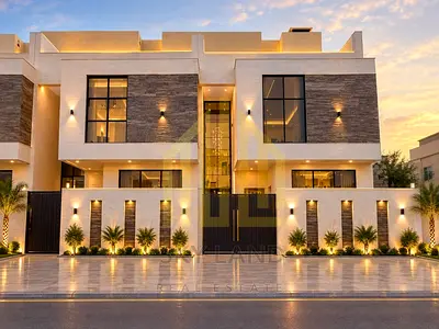 For rent in Al Helio 2: A prime location townhouse featuring five master bedrooms, a living room, a