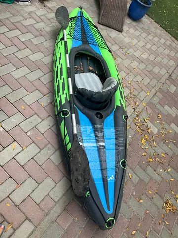 Intex Challenger K1 inflatable kayak.