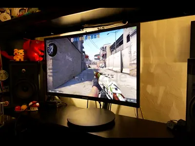 Samsung Odyssey FG7 QLED 24 Inch Curved 144Hz Full HD 1ms G-Sync Gaming Monitor