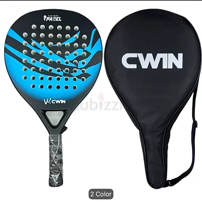USED Cwin Padel Racket with Cover - Good Condition