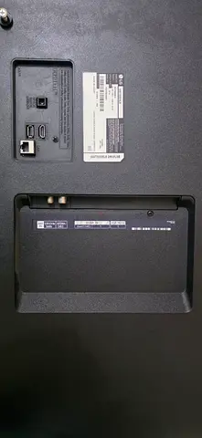 LG LED LCD TV (back view) - spare/parts or working TV, model info visible