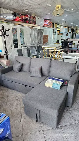 Brown Sofa cum Bed with storage for Sale
