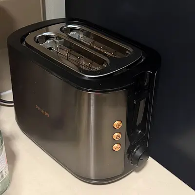 Philips 2-Slice Stainless Steel Toaster - Good Condition