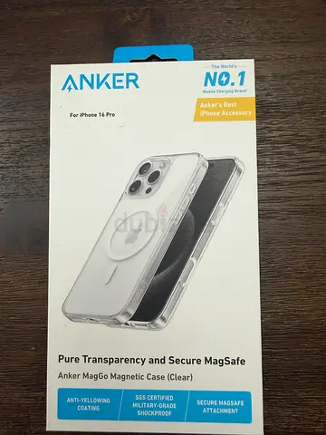 Anker MagGo Magnetic Clear Case for iPhone 16 Pro (New in Box)