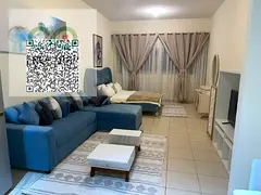 Furnished studio for monthly rent in Al Rashidiya 3, Ajman; features a spacious layout.