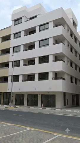 New 1 Bed Room Hall Flat with Balcony Central Ac In Aljada Al Falah Area Muwailah Commercial Sharjah