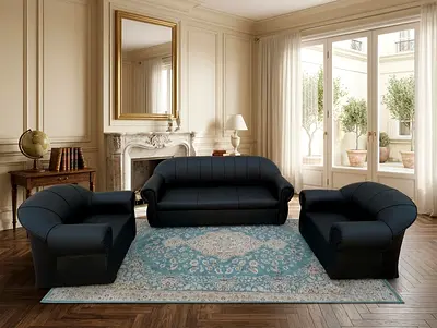 Classic Sofa Design
Brand new 3+1+1 PVC leather sofa set with a classic, versatile appearance. Suit