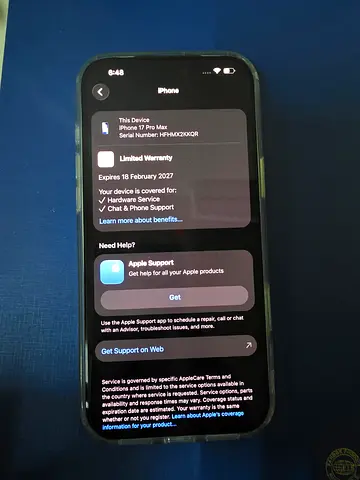 Iphone 17 pro max 256gb