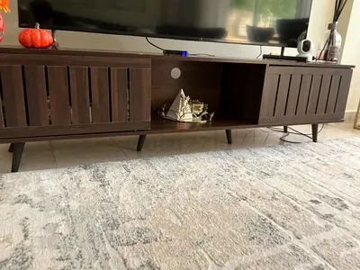 Brown  TV cabinet