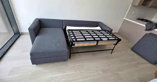 Ikea vimle L shape sofa bed with mattress