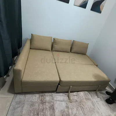 IKEA L-Shaped Sofa Cum Bed 🛋️