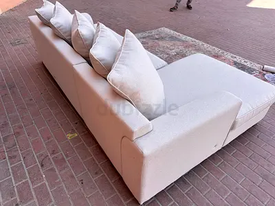 Like new Condition The One Kingston Sectional Sofa Beige