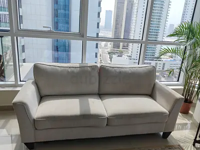 2 Seater Sofa Baige Home Center