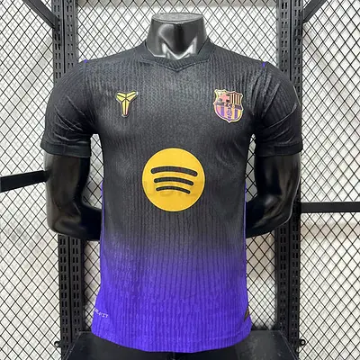 Barcelona Black & Purple Football Jersey - Different sizes available