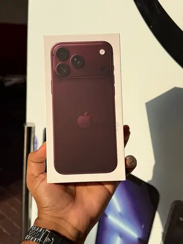 Iphone 18 pro max 256gb Physical Sim Burgundy