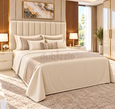 New queen bed upholstered bed with double bed headboard storage bed and light beige queen size bed