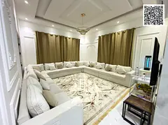 Villa for sale at a bargain price in the Al-Yasmeen area; connected to electricity and water, equipp