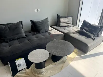 Perfect Condition Marina Home Dywan L Shape Sofa