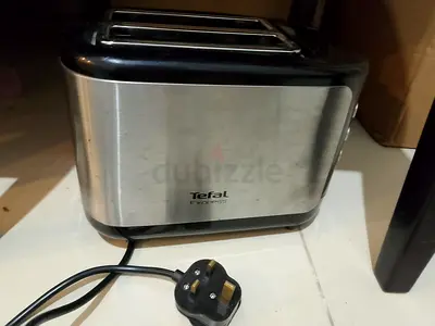 Tefal 2-Slice Stainless Steel Toaster - Good Working Condition