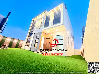 Villa for Sale in Al Helio 1 – Ajman | Two Floors | 4 Bedrooms, Majlis, Living Area, and Fully Equipped Kitchen – Registration and Ownership Fees