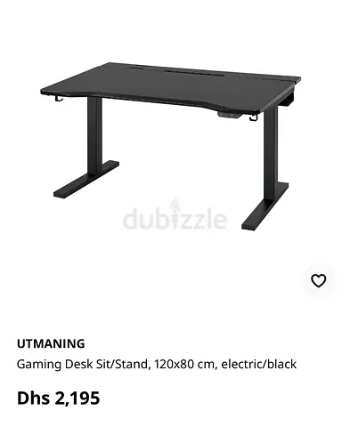 Office working table from ikea