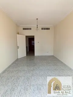 **Spacious family studio!** Located in Al Qasimia (Al Mahatta), featuring a separate kitchen, centra