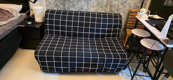 Ikea Lycksele Lovas 2 seater sofa bed