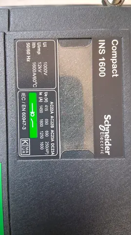 Schneider Electric Compact INS 1600 Circuit Breaker (Used)