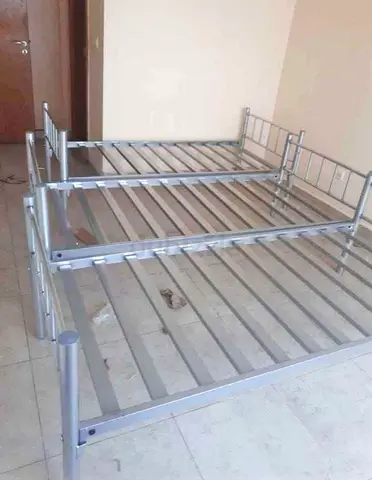 New Single Bed _ Silver For Sale