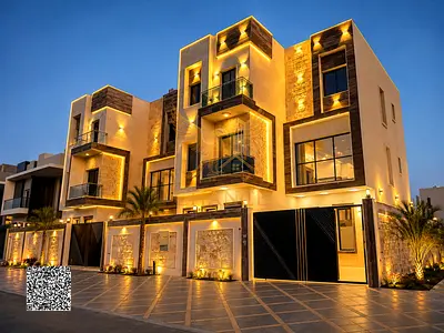 فيلا فريدة من نوعها في عجمان | طابق أرضي + طابقين + سطح | 6 غرف نوم رئيسية | فيلا فاخرة للبيع في الحليو 2 شامل رسوم التسجيل