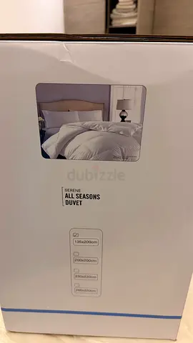 Serene All Seasons Duvet - King Size (Unused, in Box)