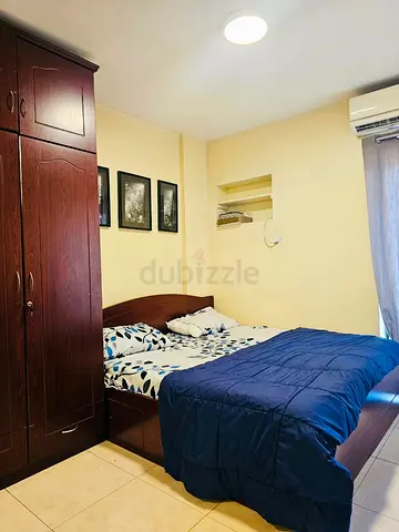 Fully furnished spacious bedroom available for indian couple in a sharing apartment  in Bur dubai