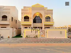 Luxury villa for sale in Ajman | 3 floors with elegant design and excellent finishes | Registration 
