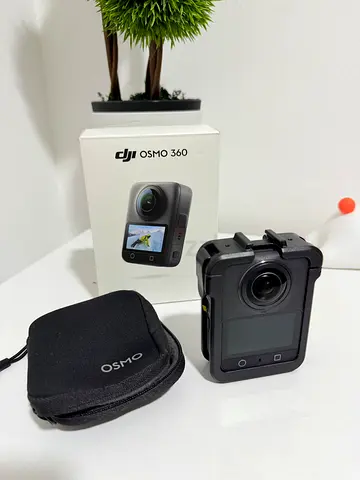 DJI Osmo Action 360 camera with case and original box - used