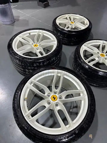 FERRARI 458 488 GTB GENUINE WHEELS WITH MICHELIN TYRES