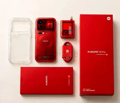 Xiaomi 18 Pro Red 1TB Brand New Sealed Delivery 17/10/2026