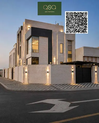Bedroom with Majlis Corner Villa for Sale .