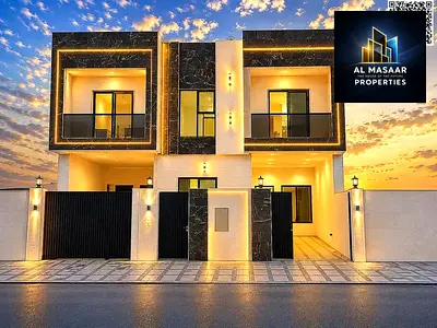 3-Bedroom Villa with Roof in Ajman | Registration Fees Included | Excellent Family Home
