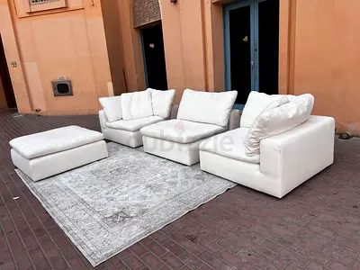 Stylish Comfort KLEKTIC Feather 🪶 filled Sofa Sets Perfect Condition
