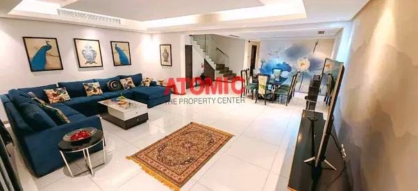 Furnished 4BR Villa | Divine Homes JVC | Private Pool & Garden