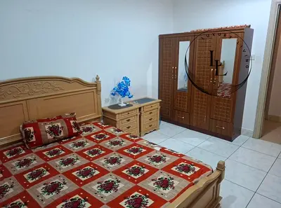 Lavish furnished room is available in 2200 with all bills at prime location majaz 3 area