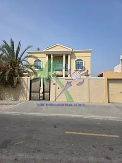 Luxury Independent villa for rent in Al Hooshi area, Sharjah, UAE.