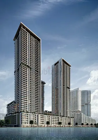 Sobha Crest Grande | 3BR & Maid | Water Front | High floor