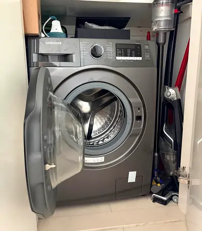 Samsung 8kg Front Load Washing Machine – EcoBubble + Hygiene Steam