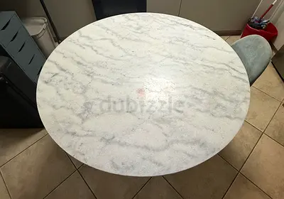 Marble dining table