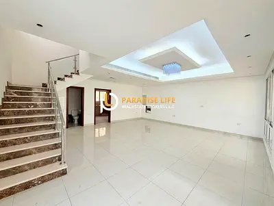 Elegant Corner Villa for Rent | 3 En-Suite Bedrooms + Maid’s Room | Covered Parking | Rent 135,000