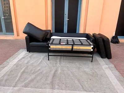 Ikea vimle three seater sofa bed with mattress