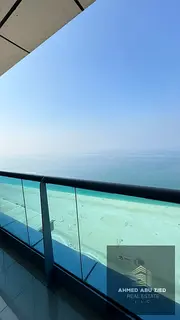 Luxury 3-Bedroom Apartment with Living Room for Monthly Rent at Corniche Residence, Ajman