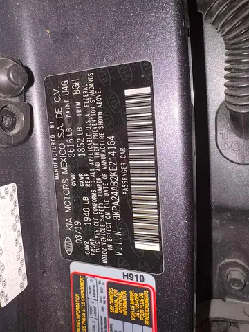 URGENT SALE - Kia Rio S 2019 American Specs
